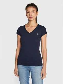 Πολύ καλή προσφορά 🔥 G-Star Raw Γυναίκες T-shirts T-Shirt D04434-2757-6067 Σκούρο μπλε Slim Fit ❤️