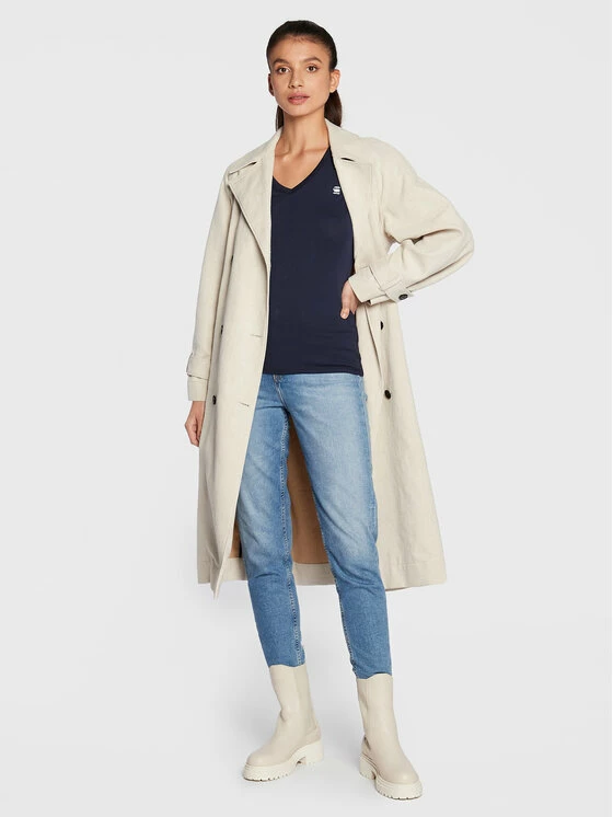 Πολύ καλή προσφορά 🔥 G-Star Raw Γυναίκες T-shirts T-Shirt D04434-2757-6067 Σκούρο μπλε Slim Fit ❤️ - Image 2