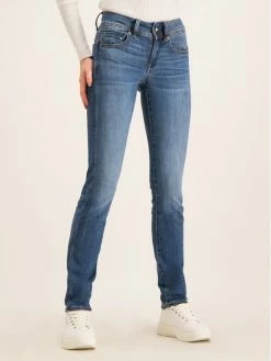 Best Pirce 💯 G-Star Raw Γυναίκες Straight Leg Τζιν D07145-8968-6028 Σκούρο μπλε Regular Fit 🥰