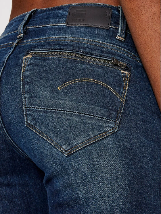 Προώθηση ❤️ G-Star Raw Γυναίκες Τζιν D05281-6553-89 Σκούρο μπλε Slim Fit 😀 - Image 4