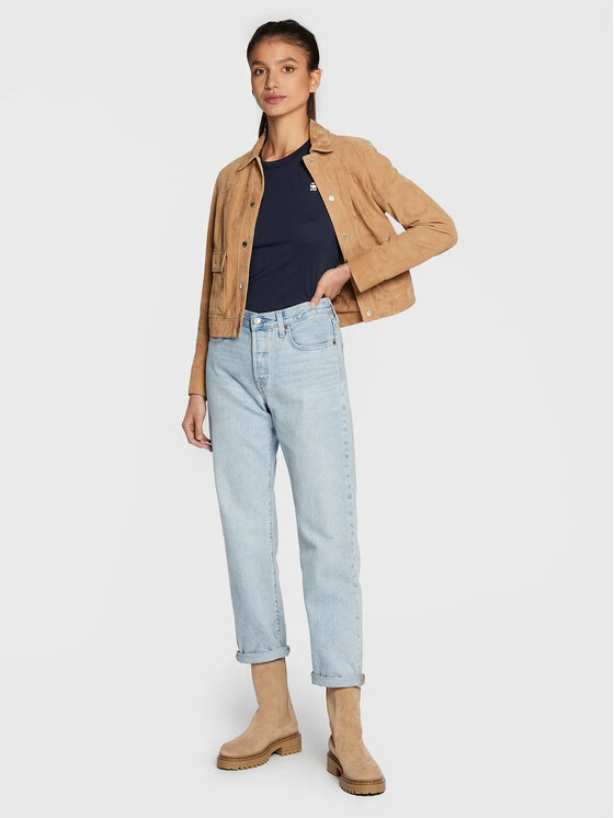 Συμφωνίες ❤️ G-Star Raw Γυναίκες T-shirts T-Shirt D04432-2757-6067 Σκούρο μπλε Slim Fit 🛒 - Image 5