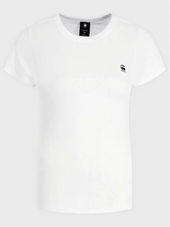 Προώθηση 😉 G-Star Raw Γυναίκες T-shirts T-Shirt D04432-2757-110 Λευκό Slim Fit 😉 - Image 6