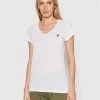 Συμφωνίες ✨ G-Star Raw Γυναίκες T-shirts T-Shirt D04434-2757-110 Λευκό Slim Fit 😉