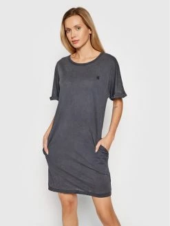 Εξοδος ❤️ G-Star Raw Γυναίκες Καθημερινά Φορέματα Φόρεμα καθημερινό Joosa D17175-4107-B564 Γκρι Regular Fit 🧨