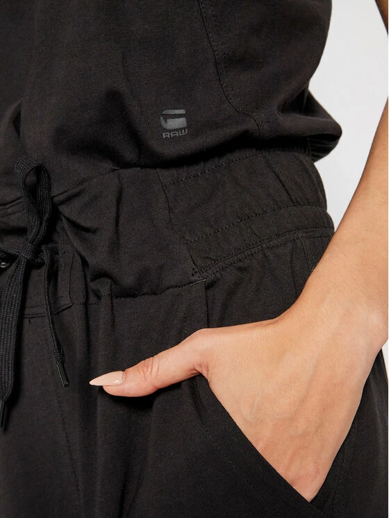 Η καλύτερη συμφωνία ❤️ G-Star Raw Γυναίκες Ολόσωμες Φόρμες Ολόσωμη φόρμα Utility D17438-B771-6484 Μαύρο Loose Fit 🥰 - Image 4