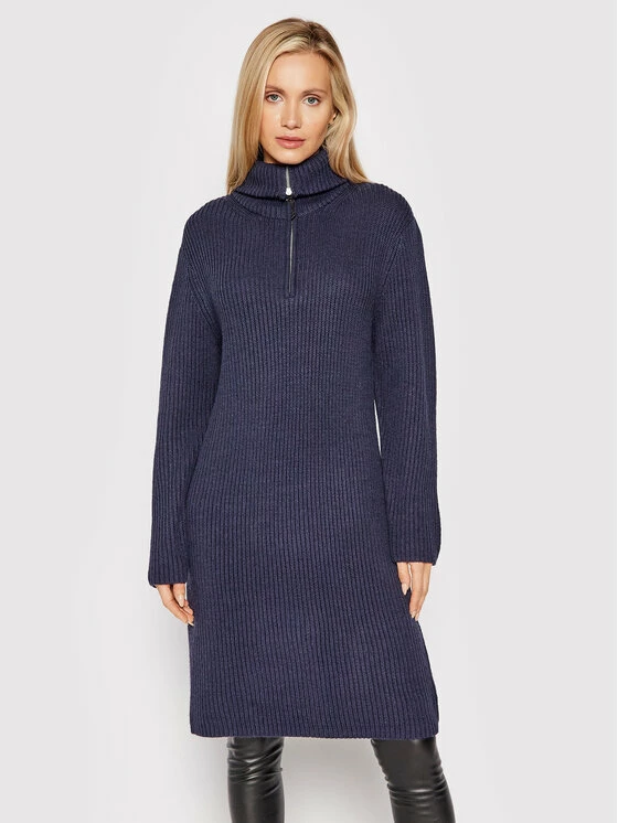 Αγορά ⭐ G-Star Raw Γυναίκες Πλεκτά Φορέματα Φόρεμα υφασμάτινο Chunky D20948-B670-1475 Σκούρο μπλε Loose Fit 💯