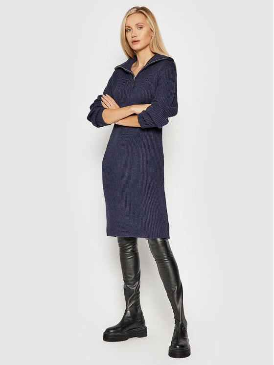 Αγορά ⭐ G-Star Raw Γυναίκες Πλεκτά Φορέματα Φόρεμα υφασμάτινο Chunky D20948-B670-1475 Σκούρο μπλε Loose Fit 💯 - Image 2