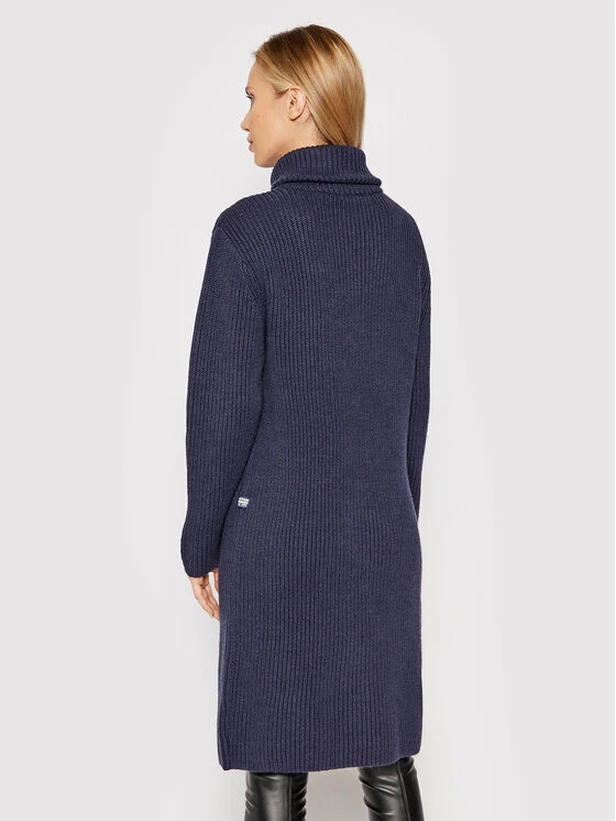 Αγορά ⭐ G-Star Raw Γυναίκες Πλεκτά Φορέματα Φόρεμα υφασμάτινο Chunky D20948-B670-1475 Σκούρο μπλε Loose Fit 💯 - Image 3