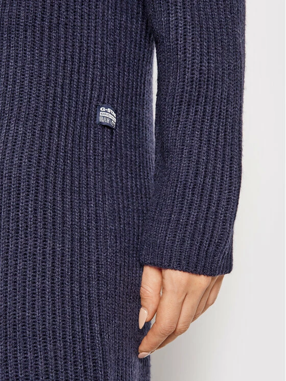 Αγορά ⭐ G-Star Raw Γυναίκες Πλεκτά Φορέματα Φόρεμα υφασμάτινο Chunky D20948-B670-1475 Σκούρο μπλε Loose Fit 💯 - Image 4