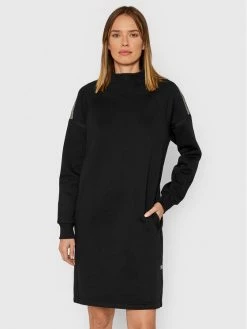 Τοπ 10 ✔️ G-Star Raw Γυναίκες Πλεκτά Φορέματα Φόρεμα υφασμάτινο Tape Raglan D20801-A612-6484 Μαύρο Regular Fit 🎉