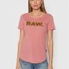 Η καλύτερη συμφωνία 😀 G-Star Raw Γυναίκες T-shirts T-Shirt Graphic D19950-4107-3479 Ροζ Slim Fit 👍