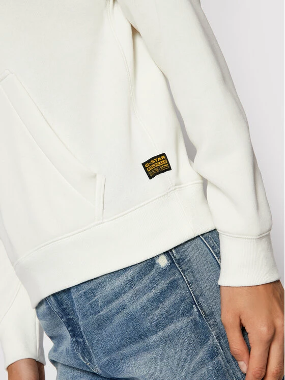 Προϋπολογισμός 🛒 G-Star Raw Γυναίκες Μπλούζες Μπλούζα Premium Core D20757-C235-111 Λευκό Regular Fit 💯 - Image 4