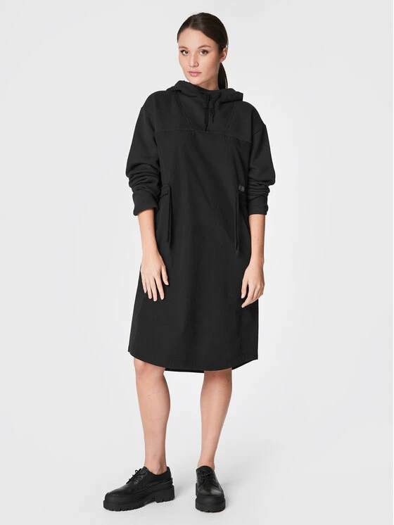 Πολύ καλή προσφορά 😍 G-Star Raw Γυναίκες Καθημερινά Φορέματα Φόρεμα καθημερινό Anorak D22368-D165-D301 Μαύρο Regular Fit 🎁 - Image 2