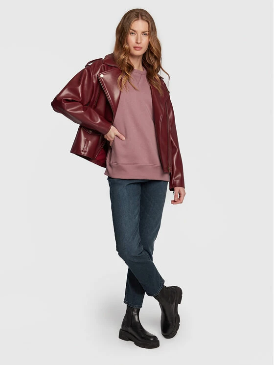 Flash Sale 😍 G-Star Raw Γυναίκες Μπλούζες Μπλούζα Premium Core D21253-C235-D310 Μωβ Straight Fit 😀 - Image 2