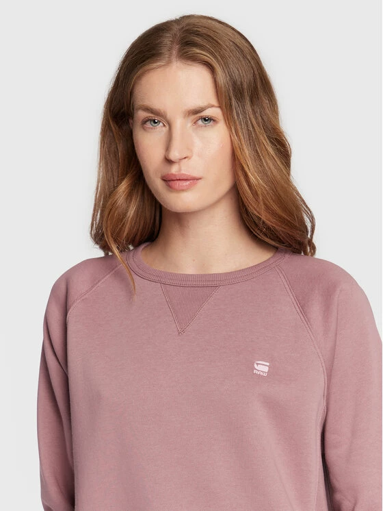 Flash Sale 😍 G-Star Raw Γυναίκες Μπλούζες Μπλούζα Premium Core D21253-C235-D310 Μωβ Straight Fit 😀 - Image 4