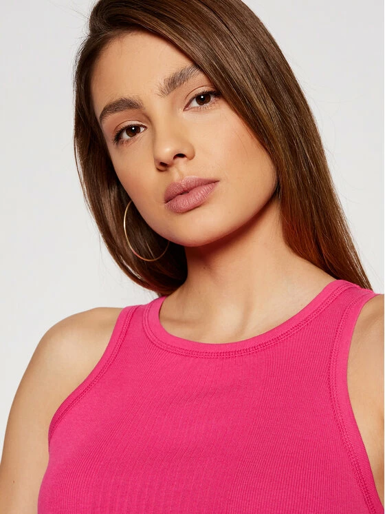 Ολοκαίνουργιο 👍 G-Star Raw Γυναίκες Tops Τοπ Engineered D19323-C678-612 Ροζ Slim Fit 🎉 - Image 4