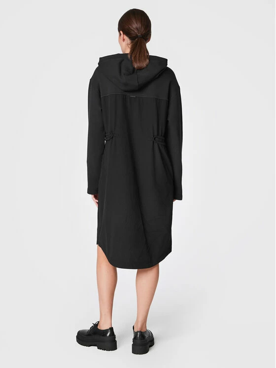 Πολύ καλή προσφορά 😍 G-Star Raw Γυναίκες Καθημερινά Φορέματα Φόρεμα καθημερινό Anorak D22368-D165-D301 Μαύρο Regular Fit 🎁 - Image 3