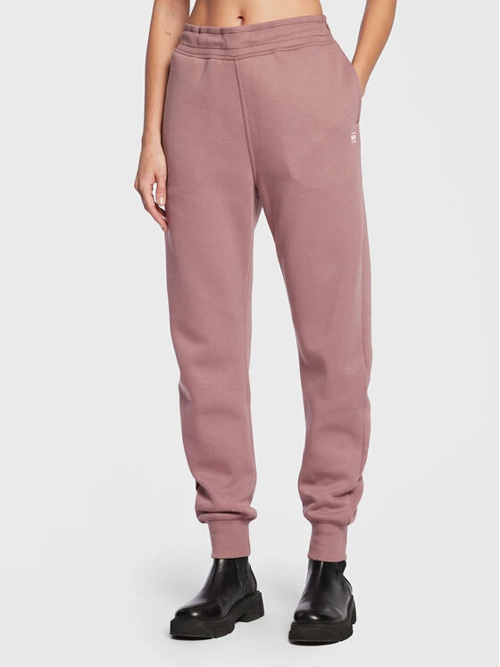 Καλύτερη πώληση ✨ G-Star Raw Γυναίκες Παντελόνια Φόρμας Παντελόνι φόρμας Premium Core 2.0 D21320-C235-D310 Μωβ Tapered Fit ⭐