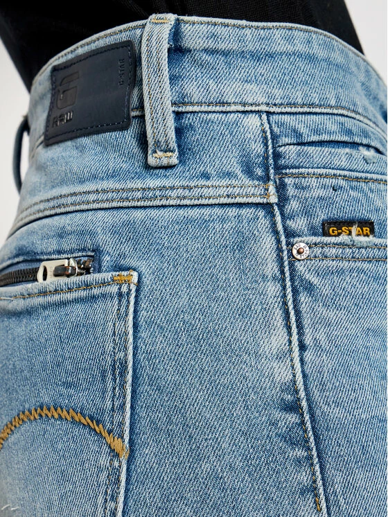 Καλύτερη πώληση 💯 G-Star Raw Γυναίκες Straight Leg Τζιν Noxer D17192-B454-C294 Μπλε Straight Fit ✨ - Image 4