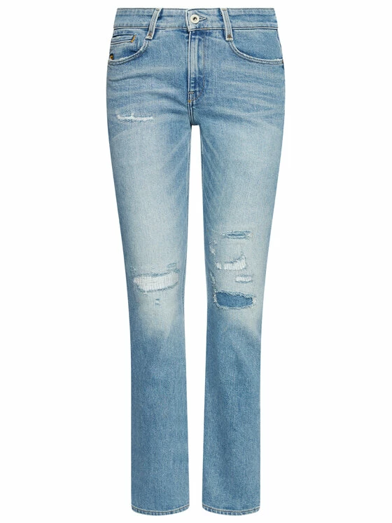 Καλύτερη πώληση 💯 G-Star Raw Γυναίκες Straight Leg Τζιν Noxer D17192-B454-C294 Μπλε Straight Fit ✨ - Image 5