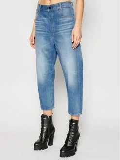 Κουπόνι 😉 G-Star Raw Γυναίκες Boyfriends Τζιν C-Staq 3D D17870-C665-C279 Σκούρο μπλε Boyfriend Fit 😍