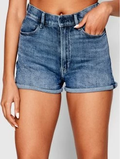 Φτηνός 😍 G-Star Raw Γυναίκες Τζιν Σορτς Τζιν σορτσάκια Tedie D21001-C911-C767 Σκούρο μπλε Comfort Fit ⌛