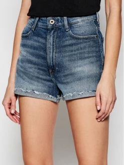 Η καλύτερη συμφωνία ❤️ G-Star Raw Γυναίκες Τζιν Σορτς Τζιν σορτσάκια Tedie D19143-C529-C289 Μπλε Regular Fit 👏