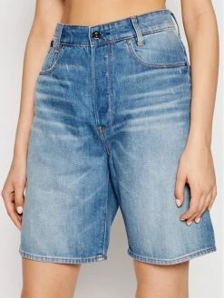 Συμφωνίες 🎉 G-Star Raw Γυναίκες Τζιν Σορτς Τζιν σορτσάκια Staq D19584-C665-C279 Μπλε Boyfriend Fit 💯