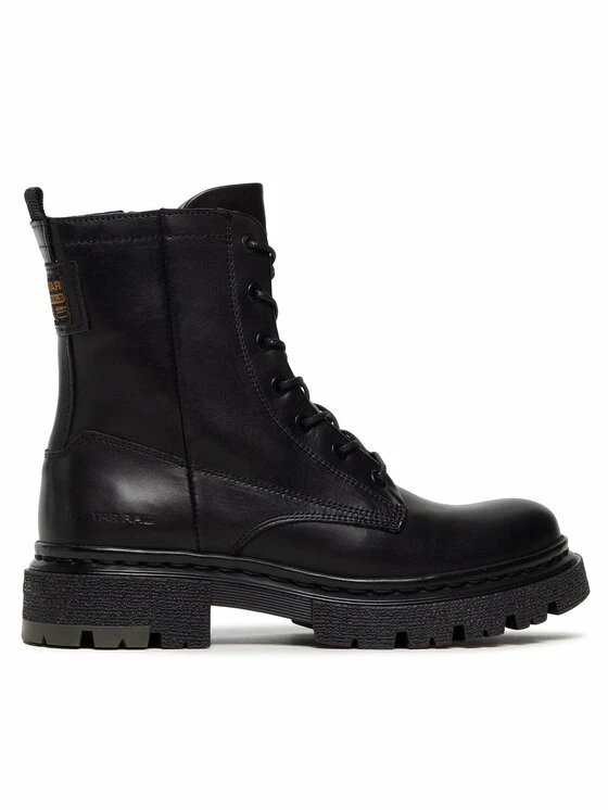 Φτηνός 🤩 G-Star Raw Γυναίκες Biker Μποτάκια Μποτάκια Kafey Hgh Lace Lea W 2141 021802 Μαύρο 🤩 - Image 2