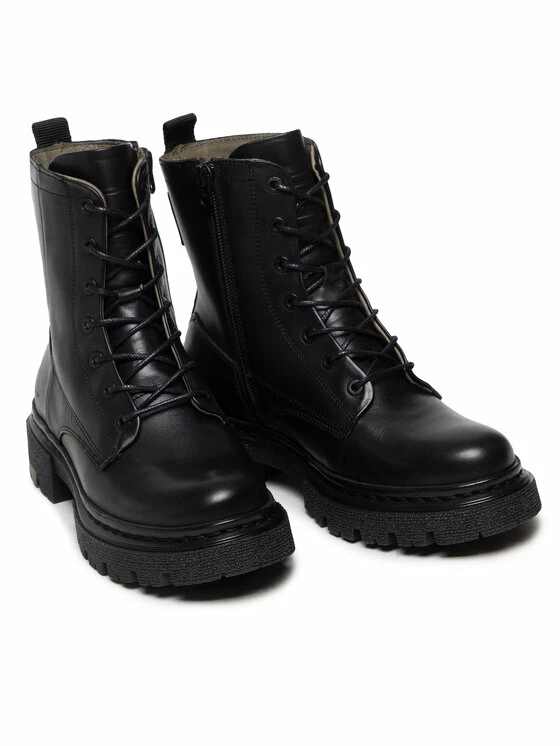 Φτηνός 🤩 G-Star Raw Γυναίκες Biker Μποτάκια Μποτάκια Kafey Hgh Lace Lea W 2141 021802 Μαύρο 🤩 - Image 5