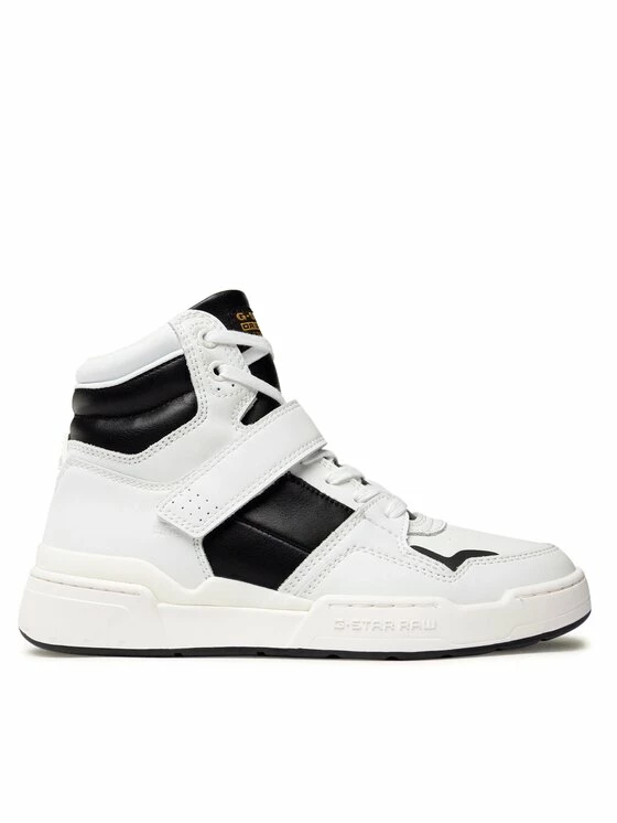 Αγορά ⭐ G-Star Raw Γυναίκες Ψηλά Αθλητικά Αθλητικά Attacc Mid Blk W 211 040709 Λευκό ⌛ - Image 2