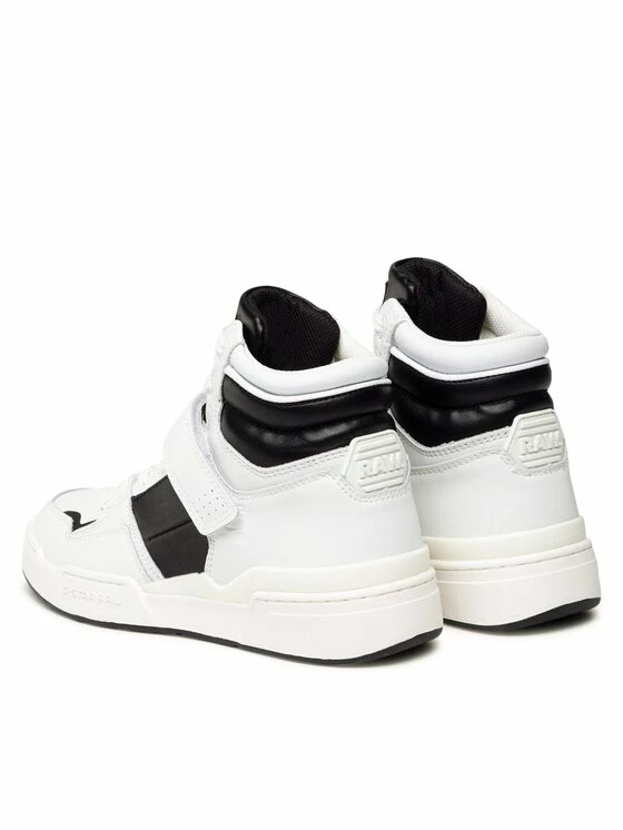 Αγορά ⭐ G-Star Raw Γυναίκες Ψηλά Αθλητικά Αθλητικά Attacc Mid Blk W 211 040709 Λευκό ⌛ - Image 3