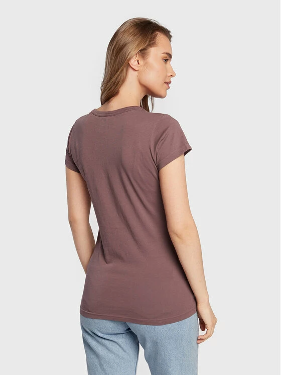 Προώθηση ❤️ G-Star Raw Γυναίκες T-shirts T-Shirt Eyben D21314-4107-4751 Μωβ Slim Fit ✨ - Image 3