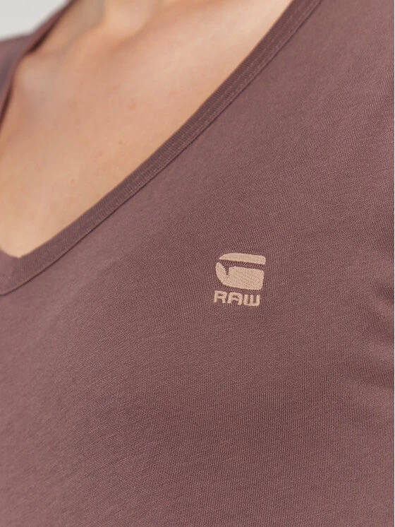 Προώθηση ❤️ G-Star Raw Γυναίκες T-shirts T-Shirt Eyben D21314-4107-4751 Μωβ Slim Fit ✨ - Image 4