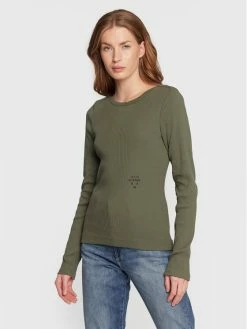 Φτηνός 👍 G-Star Raw Γυναίκες Μπλουζάκια Μπλουζάκι Rib D22073-C678-8165 Πράσινο Slim Fit 😉